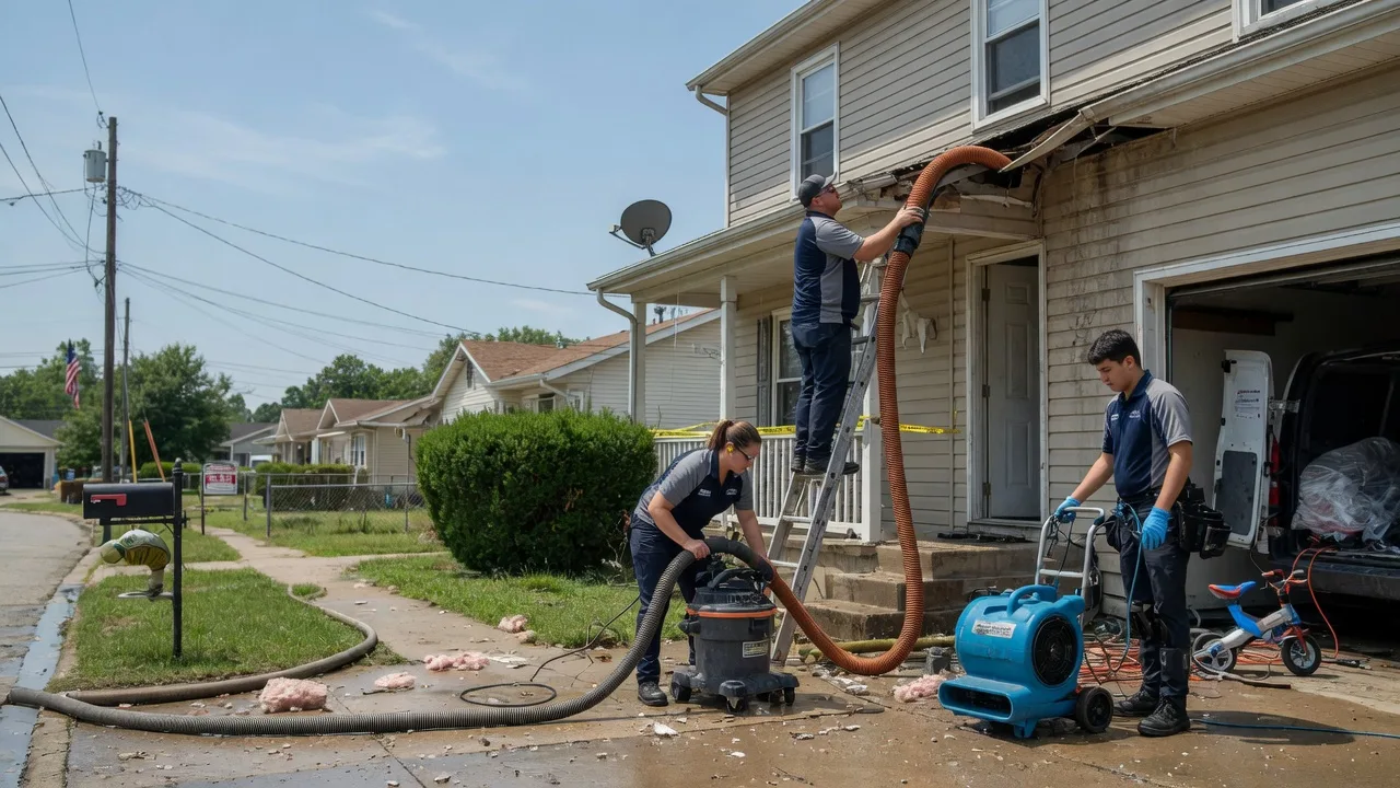 Water Damage Restoration in Buckner, IL near me